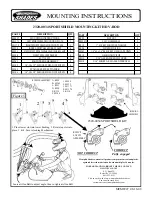 Предварительный просмотр 2 страницы Memphis Shades MEB8927 Mounting Instructions