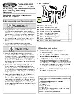 Предварительный просмотр 1 страницы Memphis Shades MEK1939 Quick Start Manual