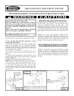 Предварительный просмотр 1 страницы Memphis Shades MEM-9884 Mounting Instructions