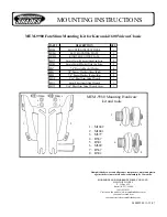 Предварительный просмотр 2 страницы Memphis Shades MEM-9980 Mounting Instructions