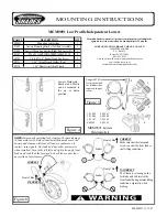 Предварительный просмотр 2 страницы Memphis Shades MEM9891 Mounting Instructions