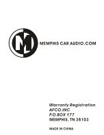 Preview for 16 page of Memphis 16-MC5.1400 Owner'S Manual