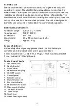 Preview for 4 page of Memphis AJ140-S Instruction Manual