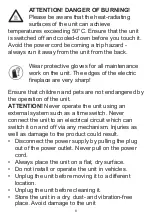 Preview for 8 page of Memphis AJ140-S Instruction Manual