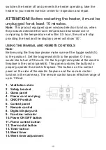 Preview for 12 page of Memphis AJ140-S Instruction Manual