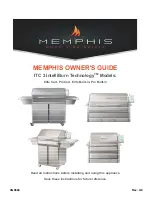 Preview for 1 page of Memphis Elite Built-in, Pro Built-In Owner'S Manual