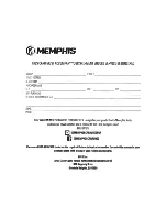 Preview for 3 page of Memphis MXA62TS Owner'S Manual