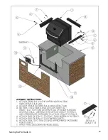 Предварительный просмотр 28 страницы Memphis Pro Built-in Wook Fired Owner'S Manual And User'S Manual