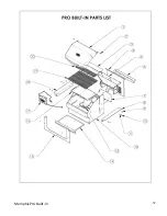 Предварительный просмотр 32 страницы Memphis Pro Built-in Wook Fired Owner'S Manual And User'S Manual