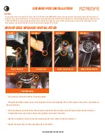 Preview for 3 page of Memphis RZR65FE Isntallation Instructions