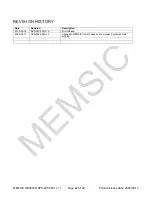 Preview for 22 page of Memsic DB3672B User Manual