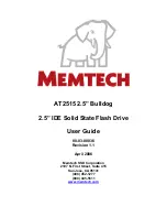 Memtech AT2515 User Manual preview