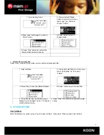 Предварительный просмотр 6 страницы MEMUP KOON User Manual