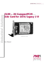 MEN CompactPCI F600-3U User Manual предпросмотр