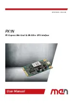 Предварительный просмотр 1 страницы MEN PX1N User Manual