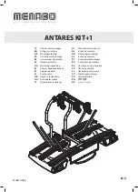 Menabo ANTARES KIT+1 Assembly & Instruction Manual preview