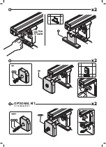 Предварительный просмотр 9 страницы Menabo Professional Alu L x 2 Fitting Instructions Manual