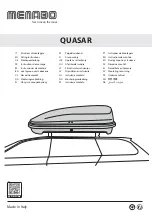 Menabo QUASAR 320 Fitting Instructions Manual preview