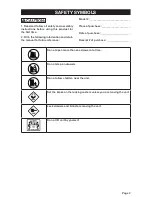 Preview for 3 page of Menards MASTERFORCE 245-1932 Operator'S Manual