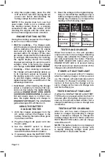 Preview for 12 page of Menards MASTERFORCE 260-9514 Operator'S Manual