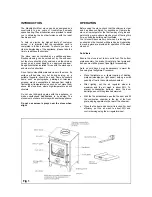 Preview for 4 page of Mendip Stoves 5 pedestal Operating/Service Instructions Manual