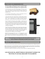 Preview for 8 page of Mendip Stoves ASHCOTT Wood Operation And Installation Manual