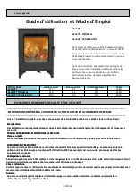 Предварительный просмотр 20 страницы Mendip Stoves Ashcott Operation And Installation Manual