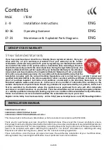 Preview for 4 page of Mendip Stoves Churchill 5 SE MK4 Dual Control Operation And Installation Manual