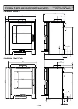 Предварительный просмотр 2 страницы Mendip Stoves Churchill 5 SE MK5 Dual Control Operation And Installation Manual