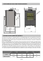 Предварительный просмотр 5 страницы Mendip Stoves Loxton 3 Operation And Installation Manual