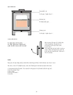 Предварительный просмотр 12 страницы Mendip Stoves Loxton 8 Operation And Installation Manual