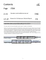 Preview for 2 page of Mendip SOMERTON 2 Pedestal Operation And Installation Manual