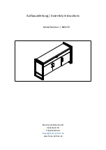 Preview for 1 page of Mendler 60159 Assembly Instructions Manual