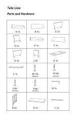 Preview for 7 page of Mendler HWC-A29 Assembly Instructions Manual