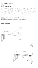 Preview for 8 page of Mendler HWC-A29 Assembly Instructions Manual