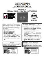 Предварительный просмотр 1 страницы Mendota DXV-45 DT4 - LX Installation & Operating Instructions Manual