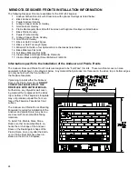 Предварительный просмотр 25 страницы Mendota DXV-45 DT4 - LX Installation & Operating Instructions Manual