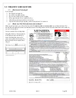 Preview for 74 page of Mendota DXV35DT4 Assembly, Installation And Operating Instructions