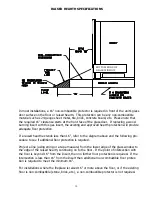 Предварительный просмотр 11 страницы Mendota FV44i Installation & Operating Instructions Manual