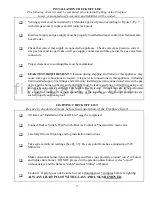 Предварительный просмотр 18 страницы Mendota SEABROOK D-40 Installation & Operating Instructions Manual