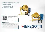 Preview for 1 page of MENEGOTTI PROFESSIONAL 11 CuFt Technical Manual