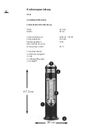 Предварительный просмотр 2 страницы MENSA HEATING Imus User Manual