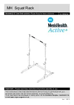 Предварительный просмотр 1 страницы Men'sHealth Active+ Squat Rack Assembly & User Instructions