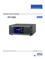 mensor CPC4000 Operating Instructions Manual preview