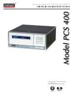 Предварительный просмотр 2 страницы mensor PCS 400 Operation Manual