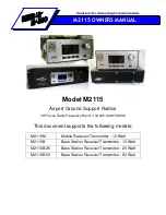 Mentor radio M2115B Owner'S Manual preview