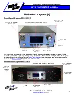 Preview for 4 page of Mentor radio M2115B Owner'S Manual