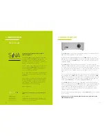 Preview for 4 page of Menu System SINA ONE User Manual