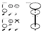 Preview for 2 page of MENU Harbour Column Table Manual