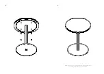 Preview for 6 page of MENU Harbour Column Table Manual